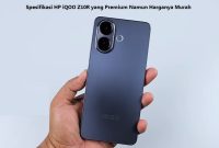 Spesifikasi HP iQOO Z10R yang Premium Namun Harganya Murah HP iQOO Z10R